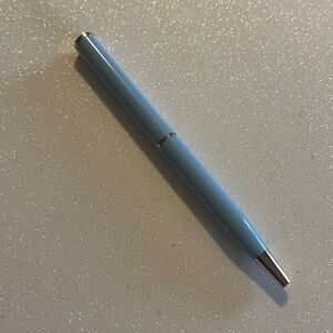 Coach Light Blue Ballpoint Pen with Silver Accents